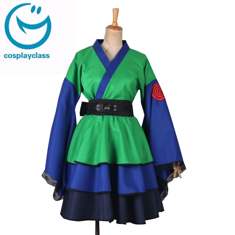 N aruto Shippuden Hyuga Hinata Lolita Kimono Dress Anime Cosplay Costume