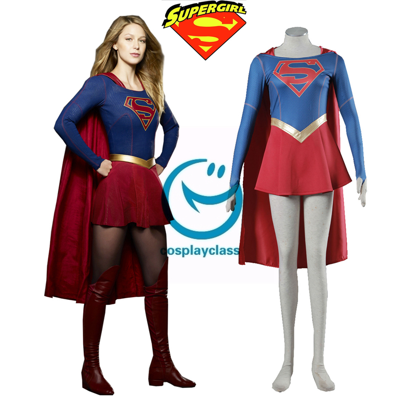 DC Comics Dark Supergirl Uniform Cosplay Costume Tailored 
