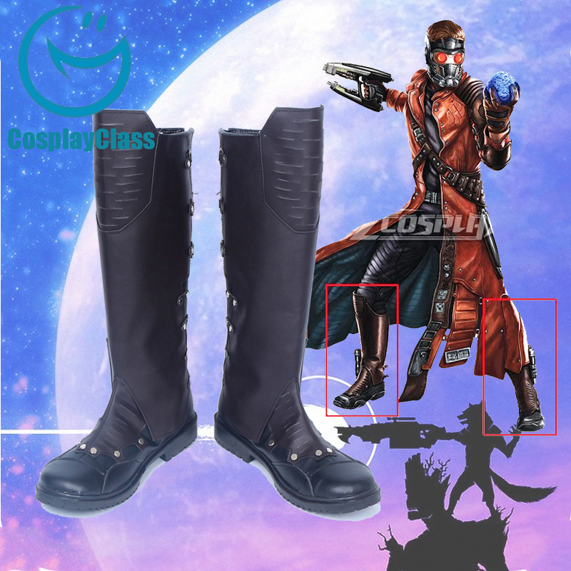 Details about  / Guardians of the Galaxy Star Lord Peter Jason Quill Boots Shoes Cosplay Costume
