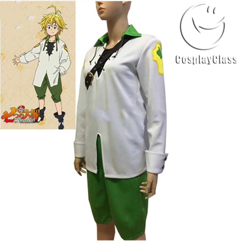 Details about  / The Seven Deadly Sins Dragon/'s Sin of Wrath Meliodas Halloween Cosplay Costume