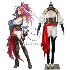 Last Encore:Francis Drake Original Costume Cosplay Halloween Outfit Details about   Fate EXTRA 