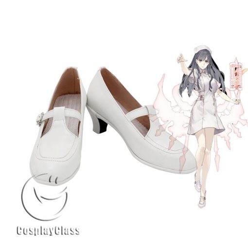 SINoALICE Snow White White Cosplay Shoes