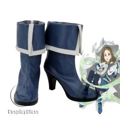 Sword Art Online SAO Yuki Asuna Yuuki Asuna Blue Cosplay Shoes