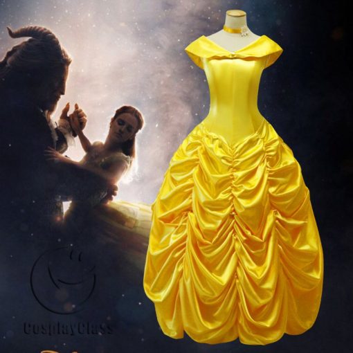 Beauty and the Beast Bella Anime Cos Cosplay Costume