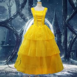 Beauty and the Beast Bella Cos Cosplay Costume
