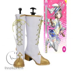 LoveLive!Sunshine!! Watanabe You White Cosplay Boots