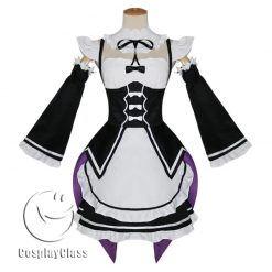 Re:Zero - Starting Life in Another World Ram Rem Cos Cosplay Costume