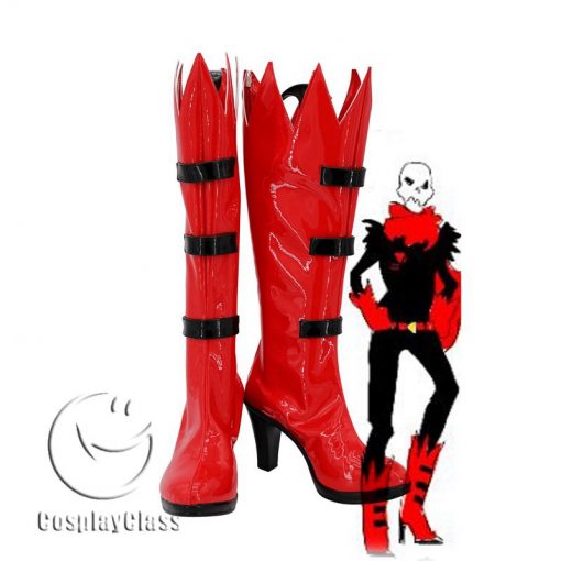 Underfell Papyrus Cosplay Boots