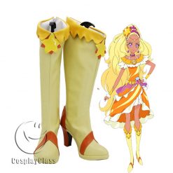 Star☆Twinkle Precure Cure Soleil Cosplay Boots