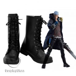 Cosplay Boots Shoes for Devil May Cry 4 Nero 