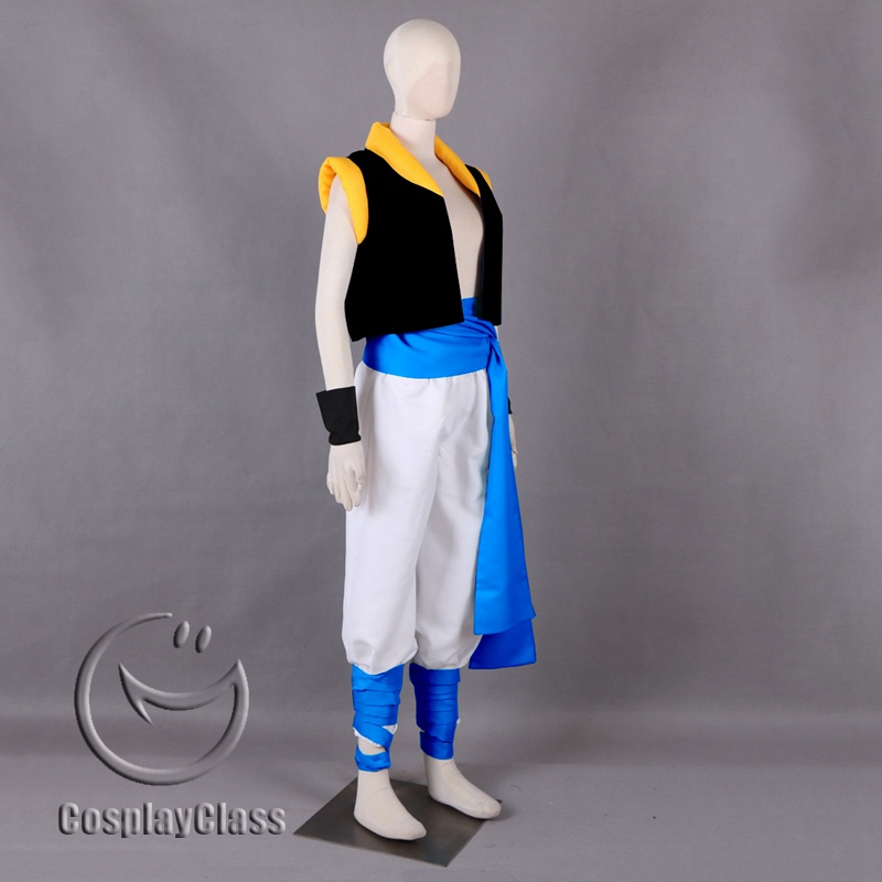 Details about   Super Saiyan 3 SSJ3 Gogeta Cosplay Costume 