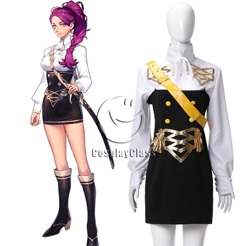 Details about   Fire Emblem Three Houses Petra Cosplay Costume#900 