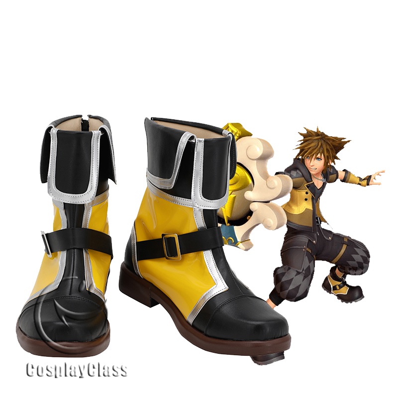 Kingdom Hearts sora Kostüme Cosplay Shoes Schuhe zapato chaussure costume neu 