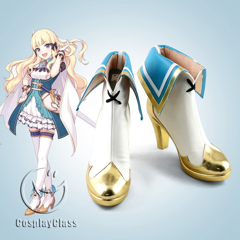Details about   Princess Connect Re:Dive Saren Sasaki Cosplay Shoes Bootie High Heel Women Shoes