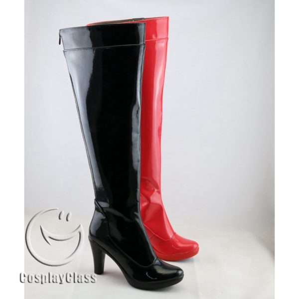 Fate/EXTELLA Nero Racing Girl Red Cosplay Boots - CosplayClass