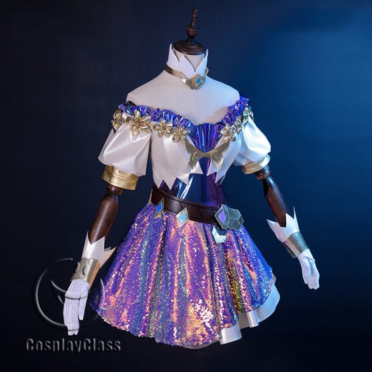 League of Legends LOL All Out KDA Seraphine Game Cosplay Costume ...