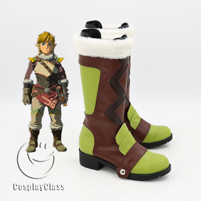 Whirl Cosplay Boots Shoes for The Legend of Zelda Link