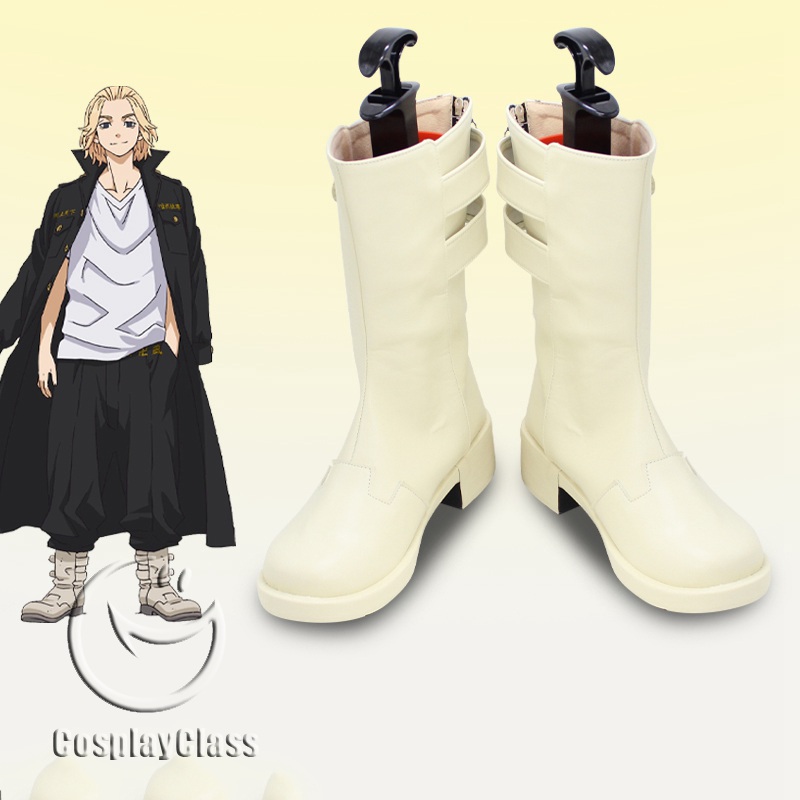 Weitec Cos60 Cosplay Boots Boot Shoes Shoe for Tokyo Revengers Manjiro Sano 