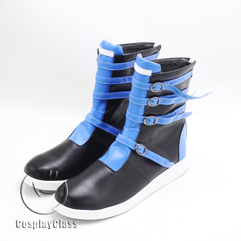 Twisted-Wonderland Idia Shroud Black Cosplay Shoes - CosplayClass